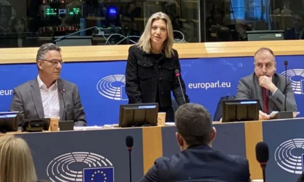 Χείμαρρος η Μαρία Καρυστιανού στο Ευρωκοινοβούλιο για τα Τέμπη: "Έγκλημα από πρόσωπα που δεν αγγίζονται" (Βίντεο)